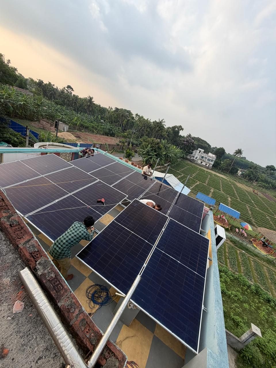 5 KW Commercial Solar Setup
